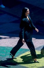DUA LIPA Shooting a Commercial for YSL Perfume in Santiago de Chile 01/18/2025