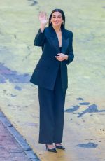 DUA LIPA Shooting a Commercial for YSL Perfume in Santiago de Chile 01/18/2025