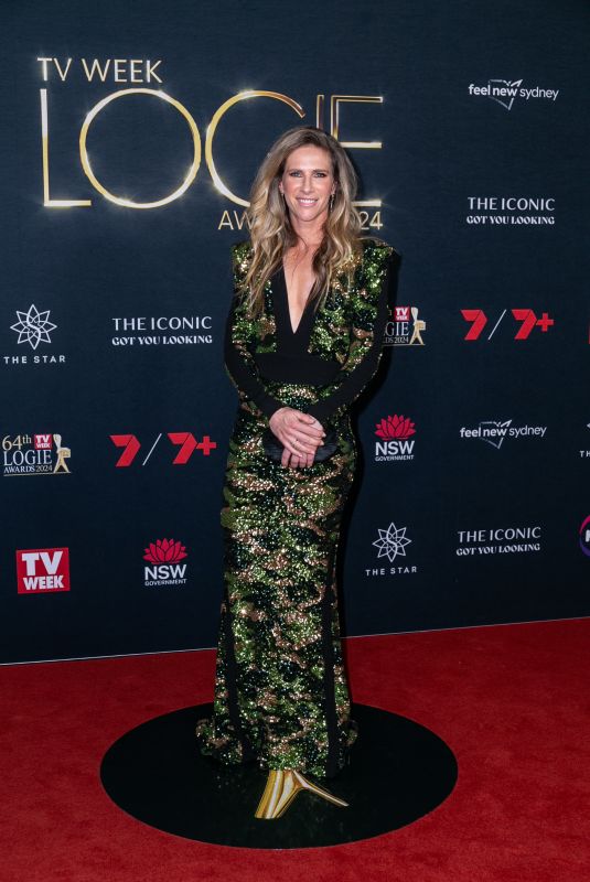 ELISE KELLOND-KNIGHT at 64th TV WEEK Logie Awards at The Star in Sydney 08/18/2024