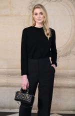 ELIZABETH DEBICKI at Christian Dior Haute Couture Show at Paris Fashion Week 01/27/2025