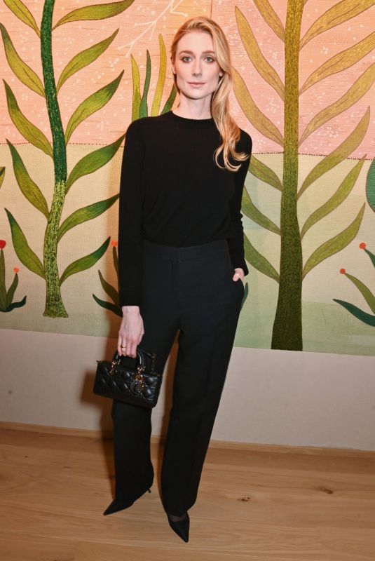 ELIZABETH DEBICKI at Christian Dior Haute Couture Show at Paris Fashion Week 01/27/2025