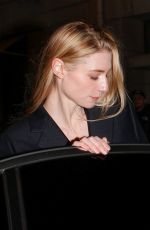 ELIZABETH DEBICKI Leaves Her Hotel in Paris 01/26/2025