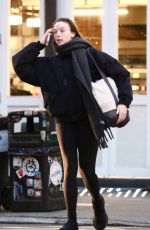 ELLA BEATTY Out After a Gym Workout and Shopping for Groceries in New York 01/13/2025