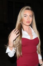 ELLA WISE Arrives at Geordie Shore Event at Thai Square in London 01/07/2025