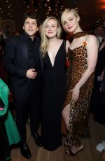 ELLE and DAKOTA FANNING at Walt Disney Company Golden Globes After-Party at Funke Beverly Hills 01/05/2025