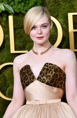 ELLE DANNING at 82nd Annual Golden Globes Awards in Beverly Hills 01/05/2025