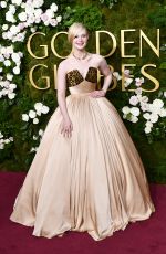 ELLE DANNING at 82nd Annual Golden Globes Awards in Beverly Hills 01/05/2025