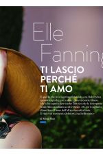 ELLE FANNING in F Magazine, February 2025