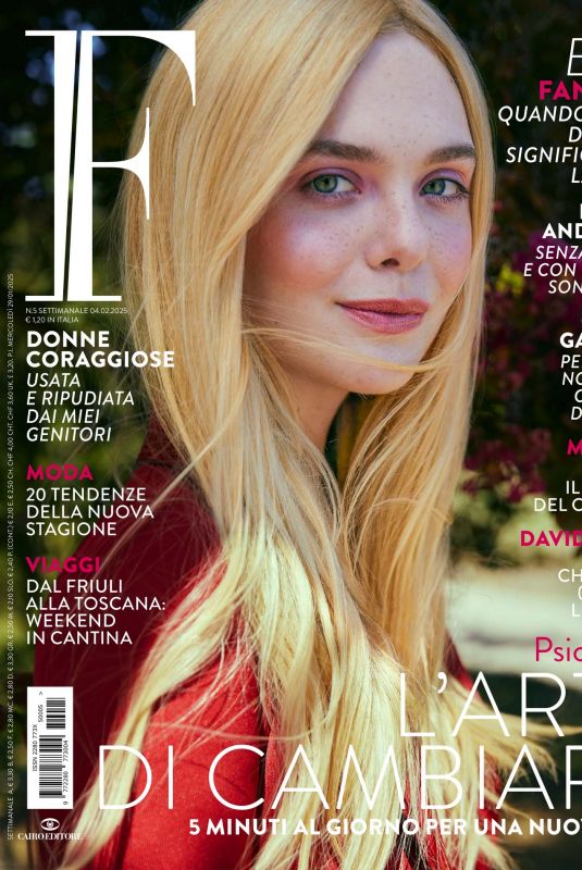 ELLE FANNING in F Magazine, February 2025