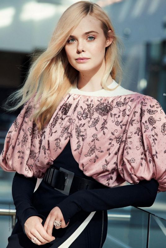 ELLE FANNING in Grazia Italy, January 2025