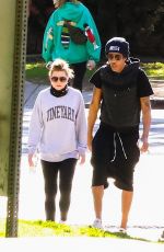 ELLEN POMPEO and Chris Ivery Out Hiking in Los Feliz 01/05/2025