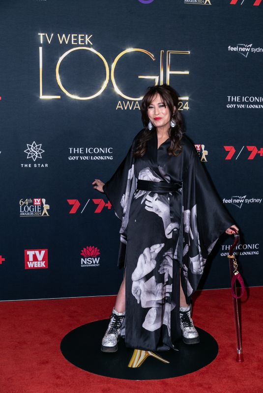 ELLY-MAY BARNES at 64th TV WEEK Logie Awards at The Star in Sydney 08/18/2024