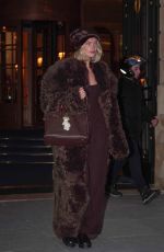 ELSA HOSK Leaves Hotel Ritz in Paris 01/27/2025
