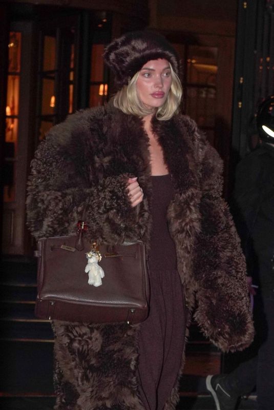 ELSA HOSK Leaves Hotel Ritz in Paris 01/27/2025