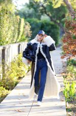 ELSA HOSK Out and About in Los Angeles 01/07/2025