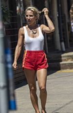 ELSA PATAKY in a White Swimsuit on the Beach in Byron Bay 01/16/2025