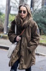 EMILIA CLARKE Out and About in London 01/16/2025