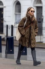 EMILIA CLARKE Out and About in London 01/16/2025