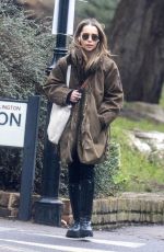 EMILIA CLARKE Out and About in London 01/16/2025