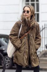 EMILIA CLARKE Out and About in London 01/16/2025