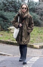 EMILIA CLARKE Out and About in London 01/16/2025