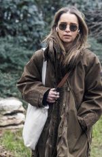 EMILIA CLARKE Out and About in London 01/16/2025