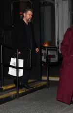 EMILY BLUNT, John Krasinski, Matt Damon and LUCIANA BARROSO on a Double Date Night in New York 01/17/2025