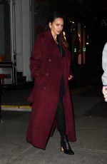 EMILY BLUNT, John Krasinski, Matt Damon and LUCIANA BARROSO on a Double Date Night in New York 01/17/2025