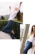 EMILY HALL at a Photoshoot, January 2025