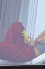 EMILY RATAJKOWSKI at Balcony of Her Hotel in Rio de Janeiro 01/28/2025