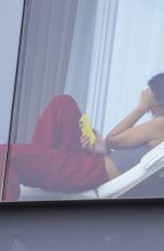 EMILY RATAJKOWSKI at Balcony of Her Hotel in Rio de Janeiro 01/28/2025
