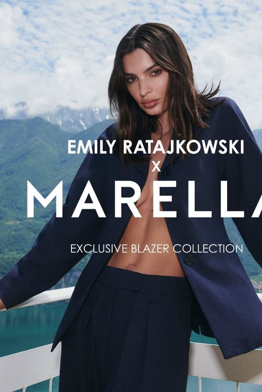 EMILY RATAJKOWSKI for Marella x Emily Ratajkowski Capsule Collection, February 2025