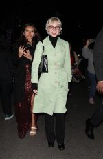 EMMA CHAMBERLAIN Leaves UTA Golden Globes After-Party in Beverly Hills 01/05/2025