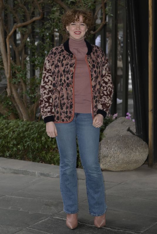 EMMA FASANO at Leopardi TV Series Photocall at Viale Mazzini in Rome 01/02/2025