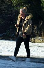 EMMA GLEAVE Arrives at Her Cheshire Cafe 01/11/2025