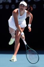 EMMA RADUCANU at Australian Open - Day 3 in Melbourne 01/14/2025