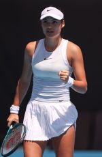 EMMA RADUCANU at Australian Open - Day 3 in Melbourne 01/14/2025