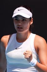 EMMA RADUCANU at Australian Open - Day 3 in Melbourne 01/14/2025