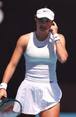 EMMA RADUCANU at Australian Open - Day 3 in Melbourne 01/14/2025