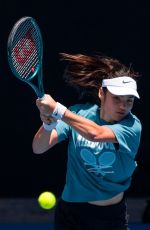EMMA RADUCANU at Practice Session Ahead of 2025 Australian Open in Melbourne 01/10/2025