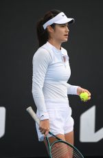 EMMA RADUCANU at Practice Session at Day One of 2025 Australian Open in Melbourne 01/12/2025