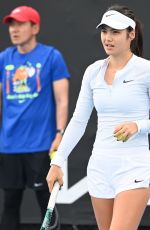 EMMA RADUCANU at Practice Session at Day One of 2025 Australian Open in Melbourne 01/12/2025