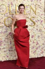 EMMA STONE at 82nd Annual Golden Globes Awards in Beverly Hills 01/05/2025