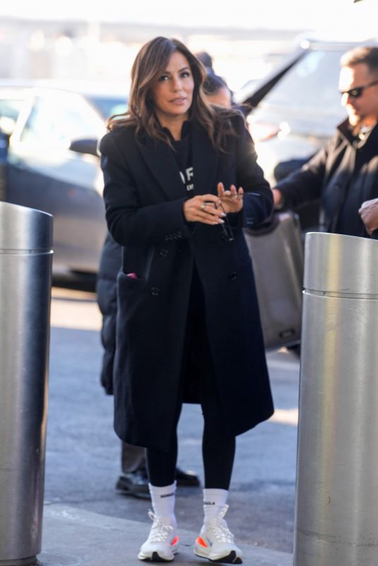EVA LONGORIA Out and About in New York City 01/14/2025