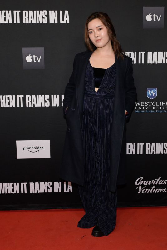 EVELYN WAN at When It Rains in LA Premiere at TCL Chinese Theatre 01/23/2025
