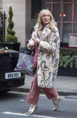 FEARNE COTON Leaves Claridges Hotel in London 01/30/2025