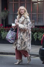 FEARNE COTON Leaves Claridges Hotel in London 01/30/2025