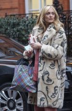 FEARNE COTON Leaves Claridges Hotel in London 01/30/2025