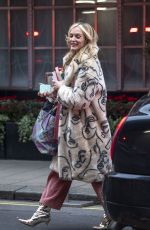 FEARNE COTON Leaves Claridges Hotel in London 01/30/2025