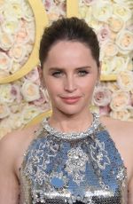 FELICITY JONES at 82nd Annual Golden Globes Awards in Beverly Hills 01/05/2025